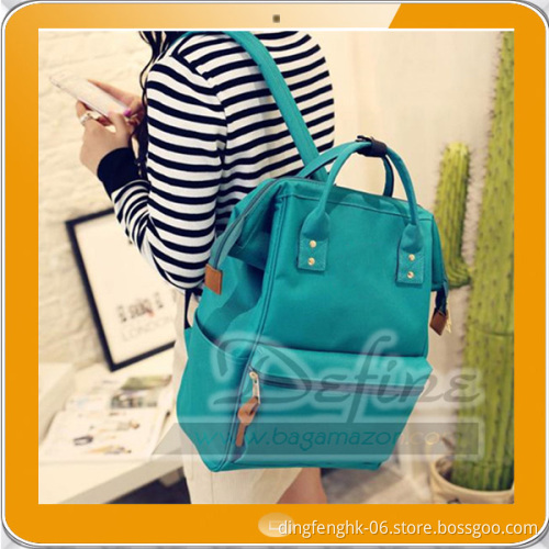 Casual Travel Laptop Kids Canvas Bag Pack
